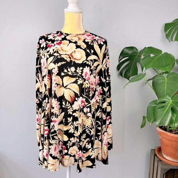 Show Me Your MuMu Floral Tunic Top - Picture 2 of 7